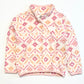 Patterned fleece sweater - Size 4