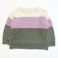 Block colour knit sweater - Size 4