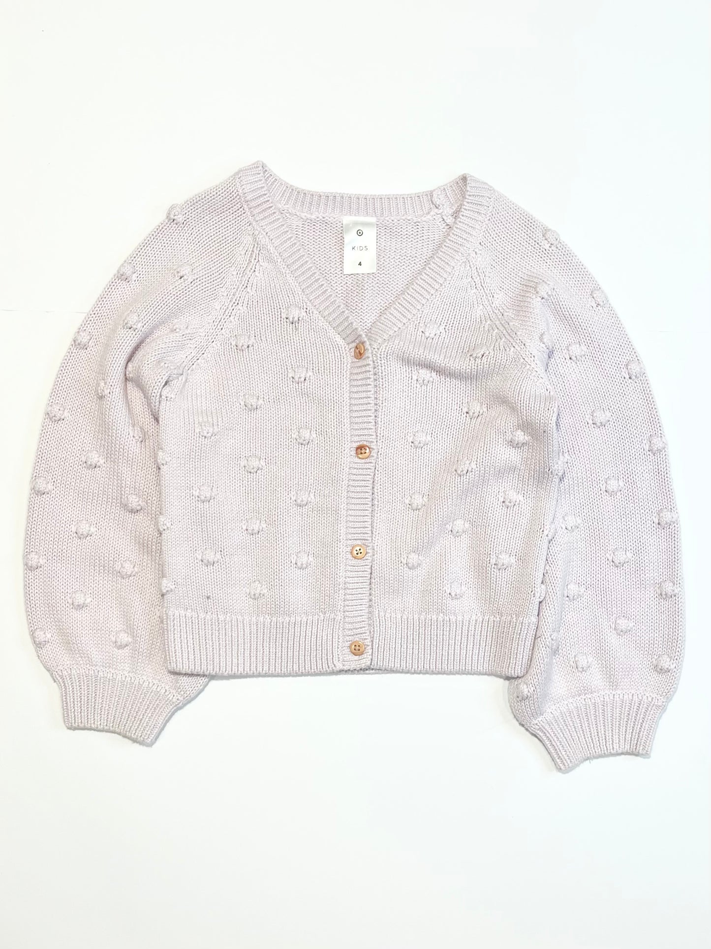 Pompom cardigan - Size 4