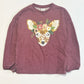 Sequined deer sweater - Size 4-5