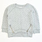 Grey quilted sweater - Size 4