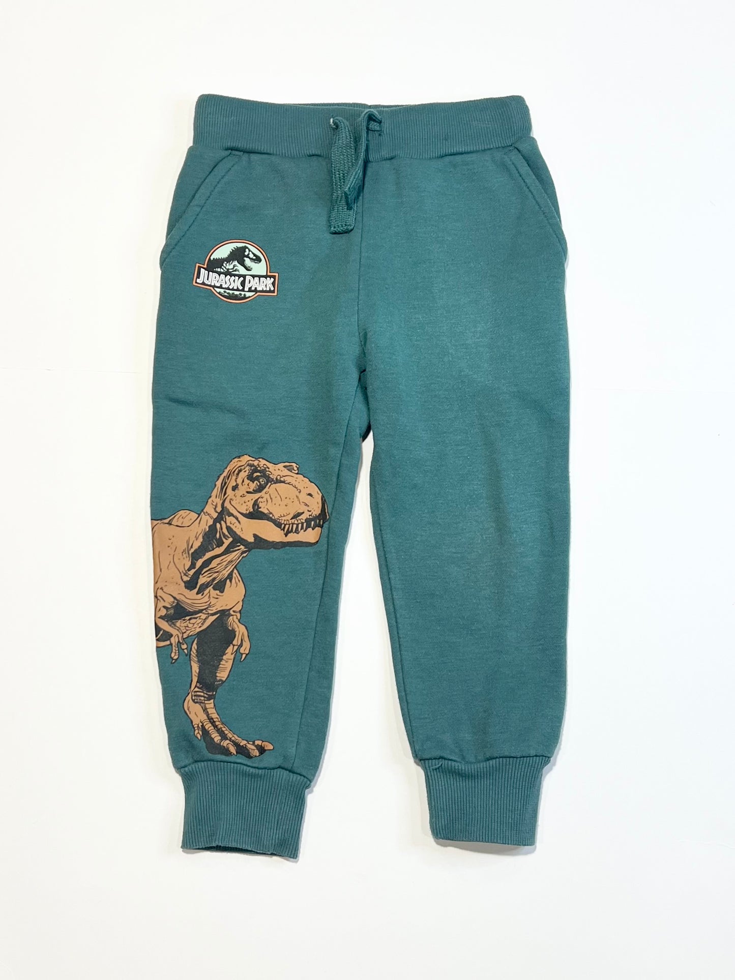 Green dino trackies - Size 3