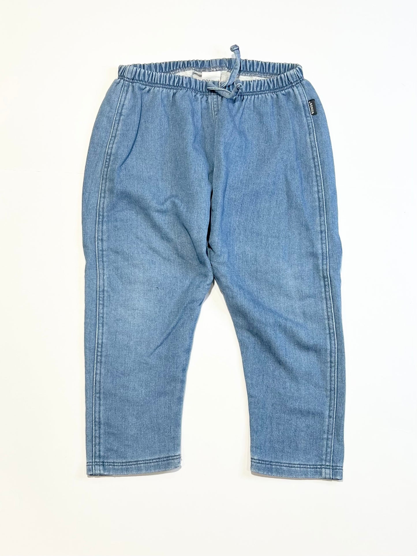Denim terry pants - Size 3