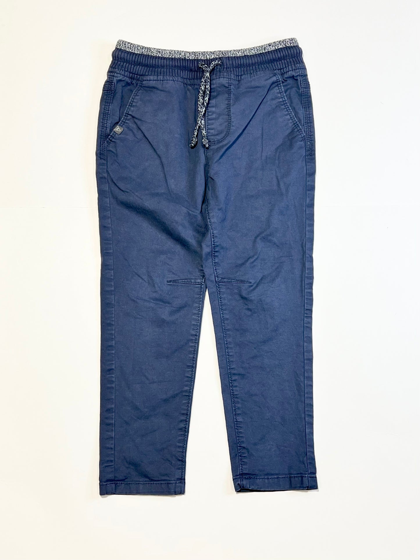Navy pull-on chinos - Size 3