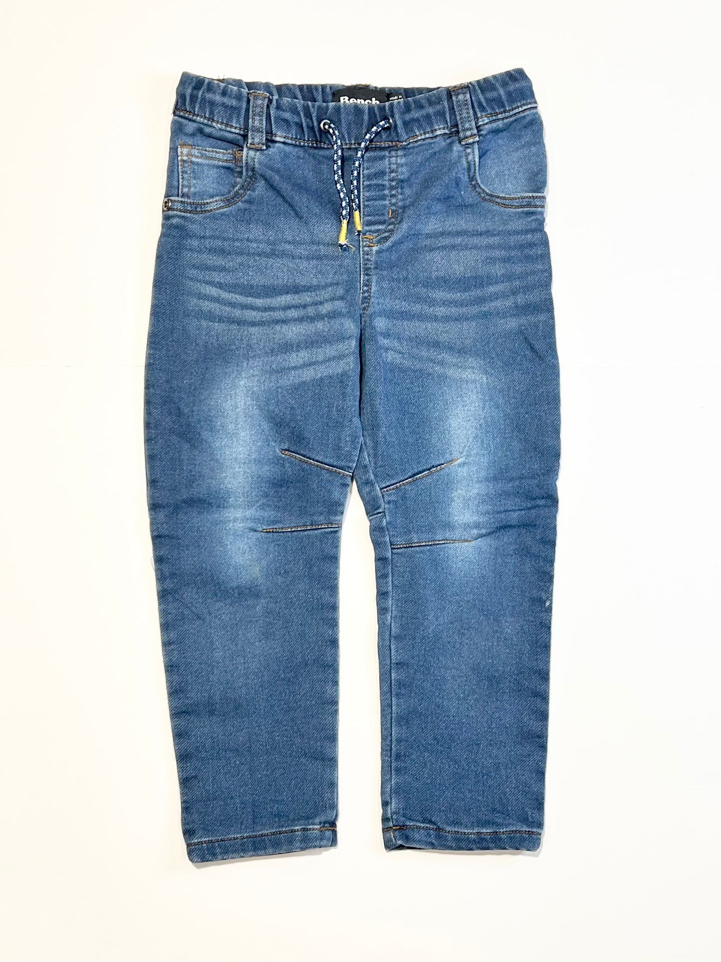 Pull-on denim jeans - Size 3-4