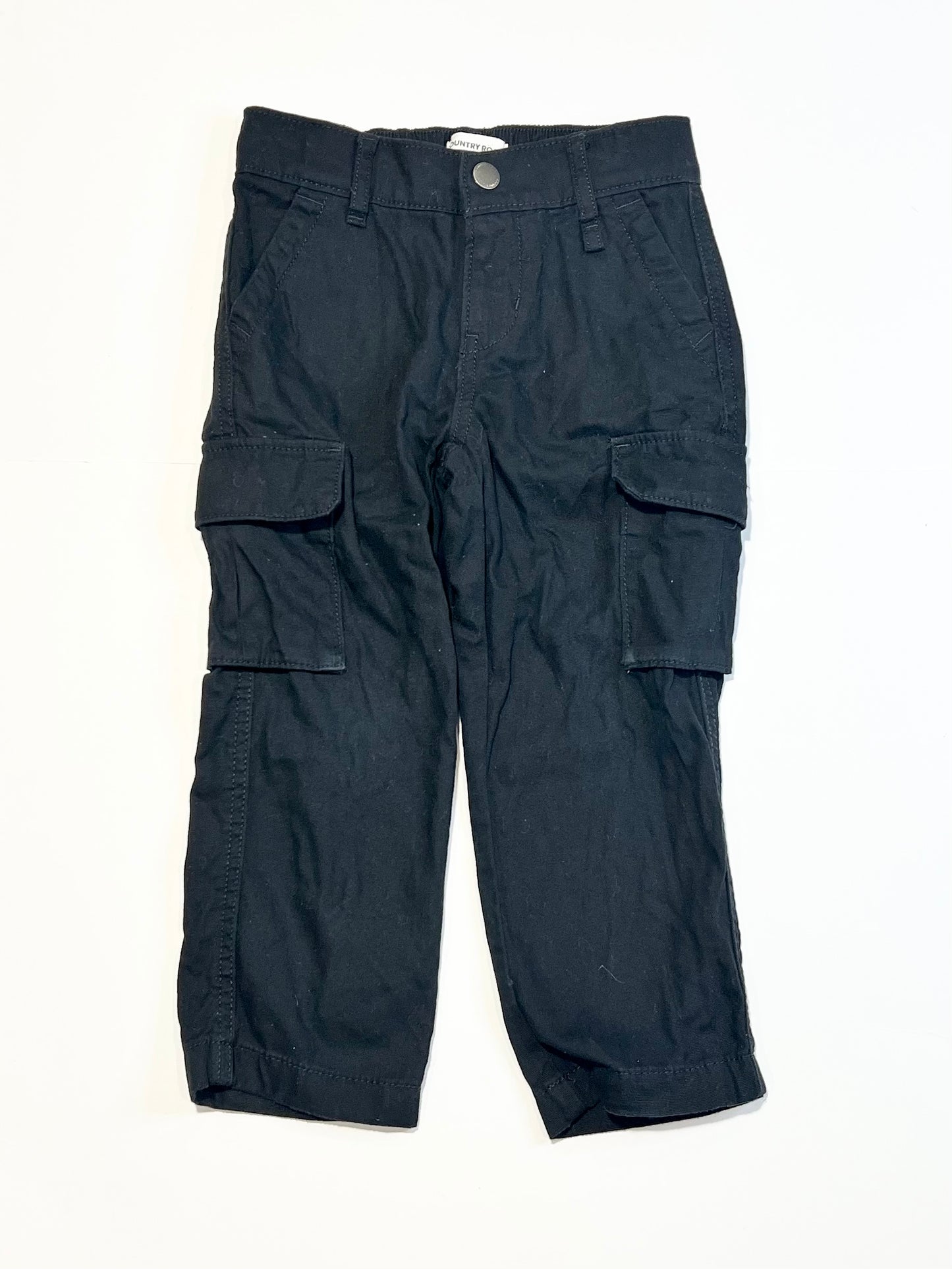 Black cargo pants - Size 3