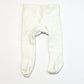 White ruffle tights - Size 0000