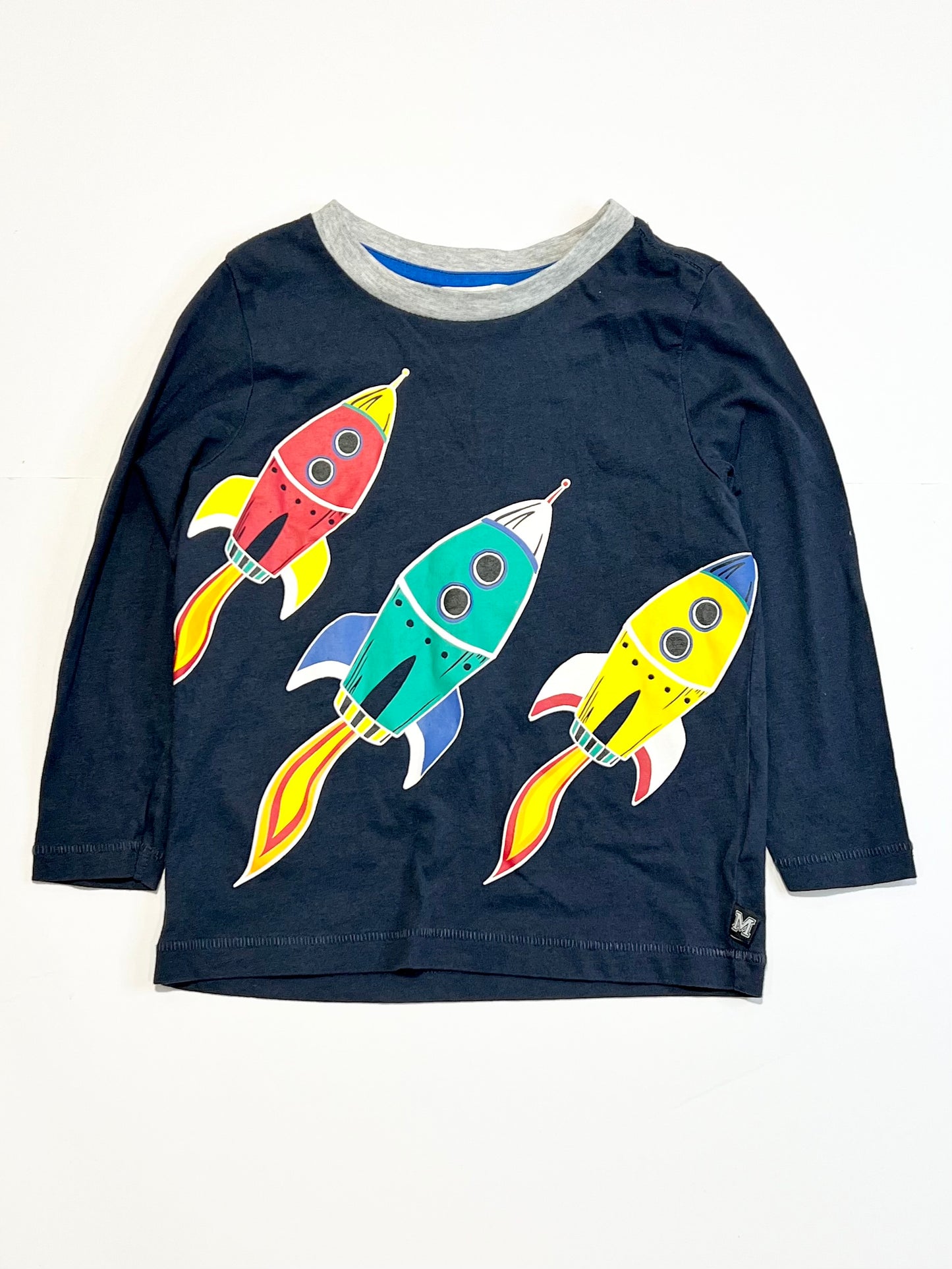 Navy rockets top - Size 3