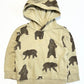 Brown bears hoodie - Size 3