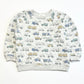 Quilted trucks sweater - Size 3