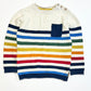 Striped knit jumper - Size 3-4