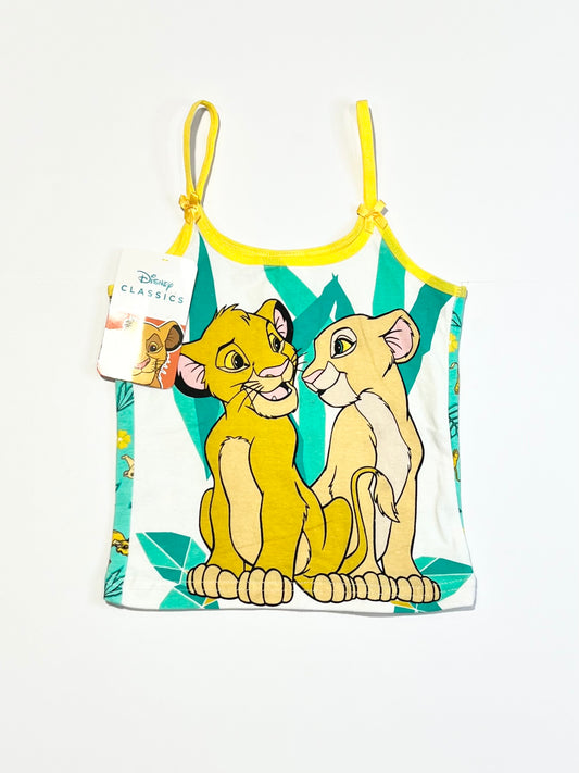 Lion King singlet brand new - Size 2-3
