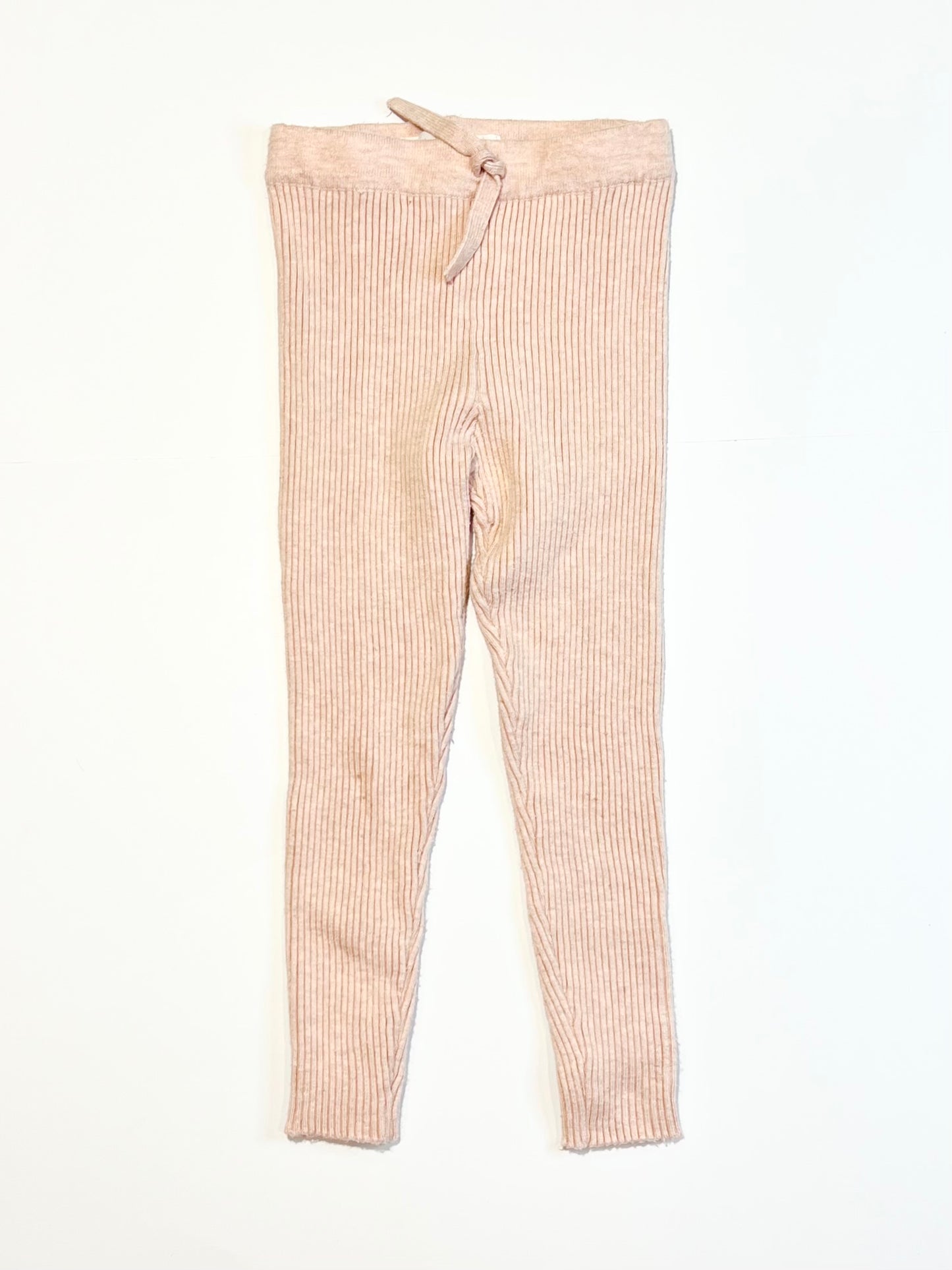 Ribbed knit leggings - Size 3-4