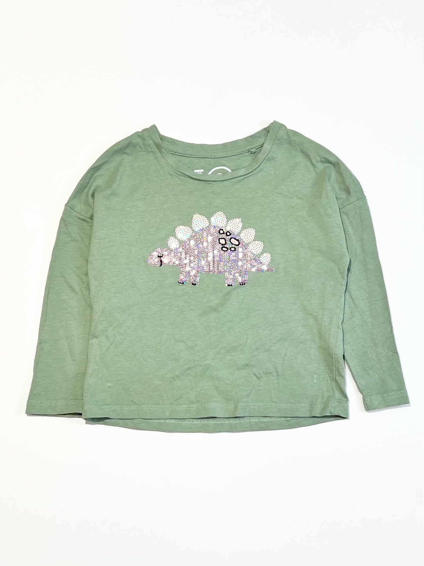 Sequined dino top - Size 3