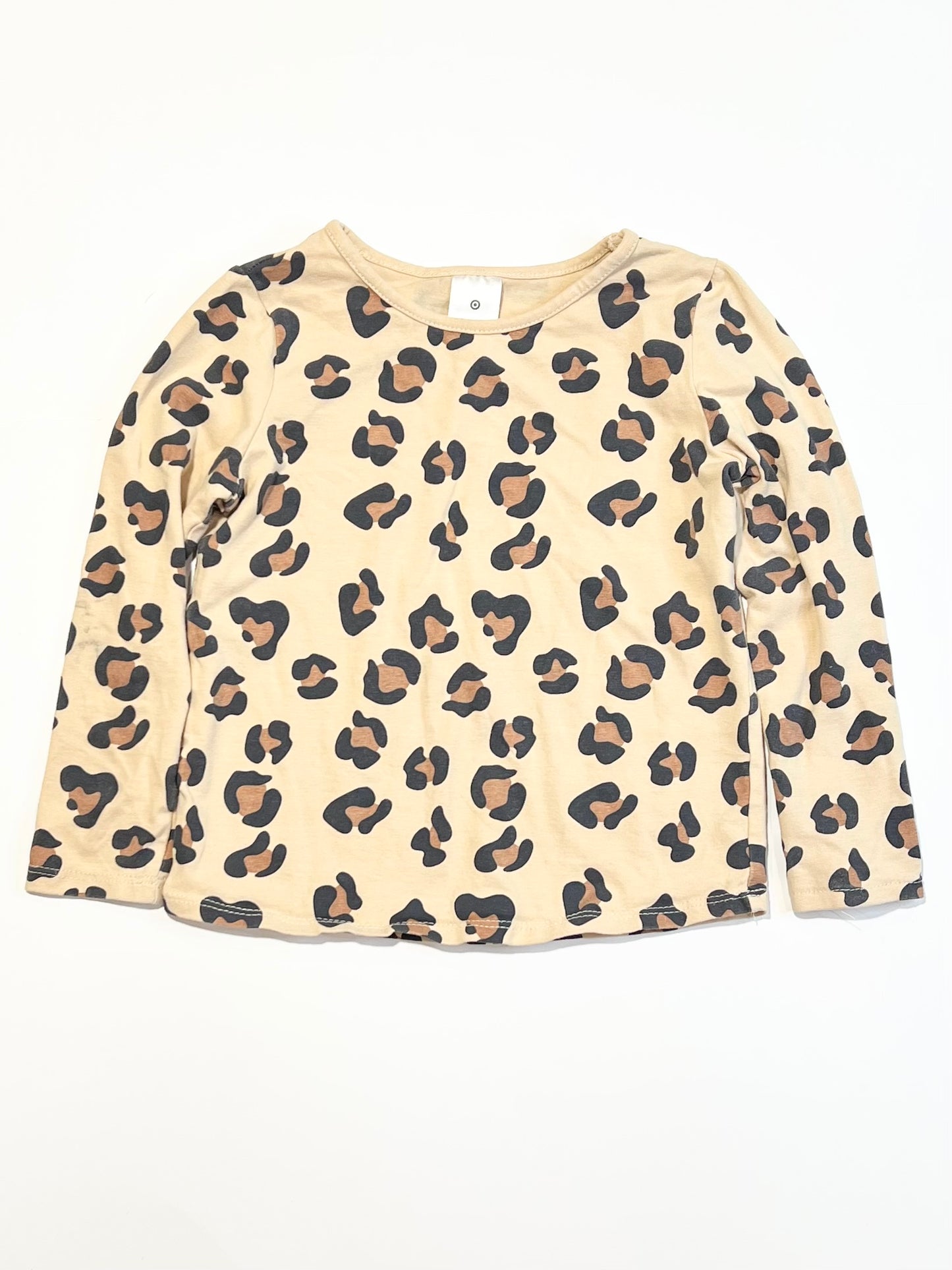 Animal print top - Size 3