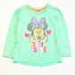 Green Minnie top - Size 3