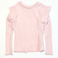 Ribbed ruffle top - Size 3