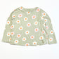 Green floral top - Size 3