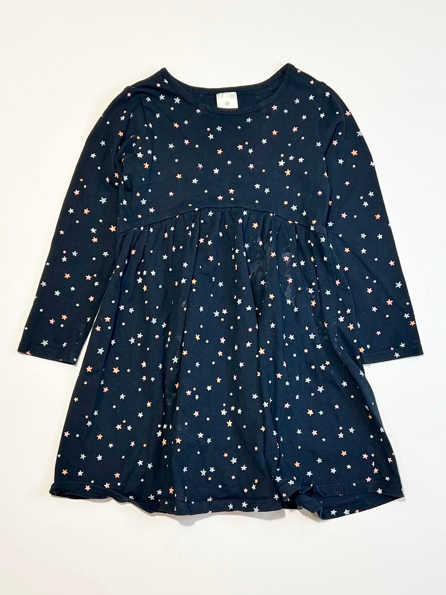 Jersey stars dress - Size 3