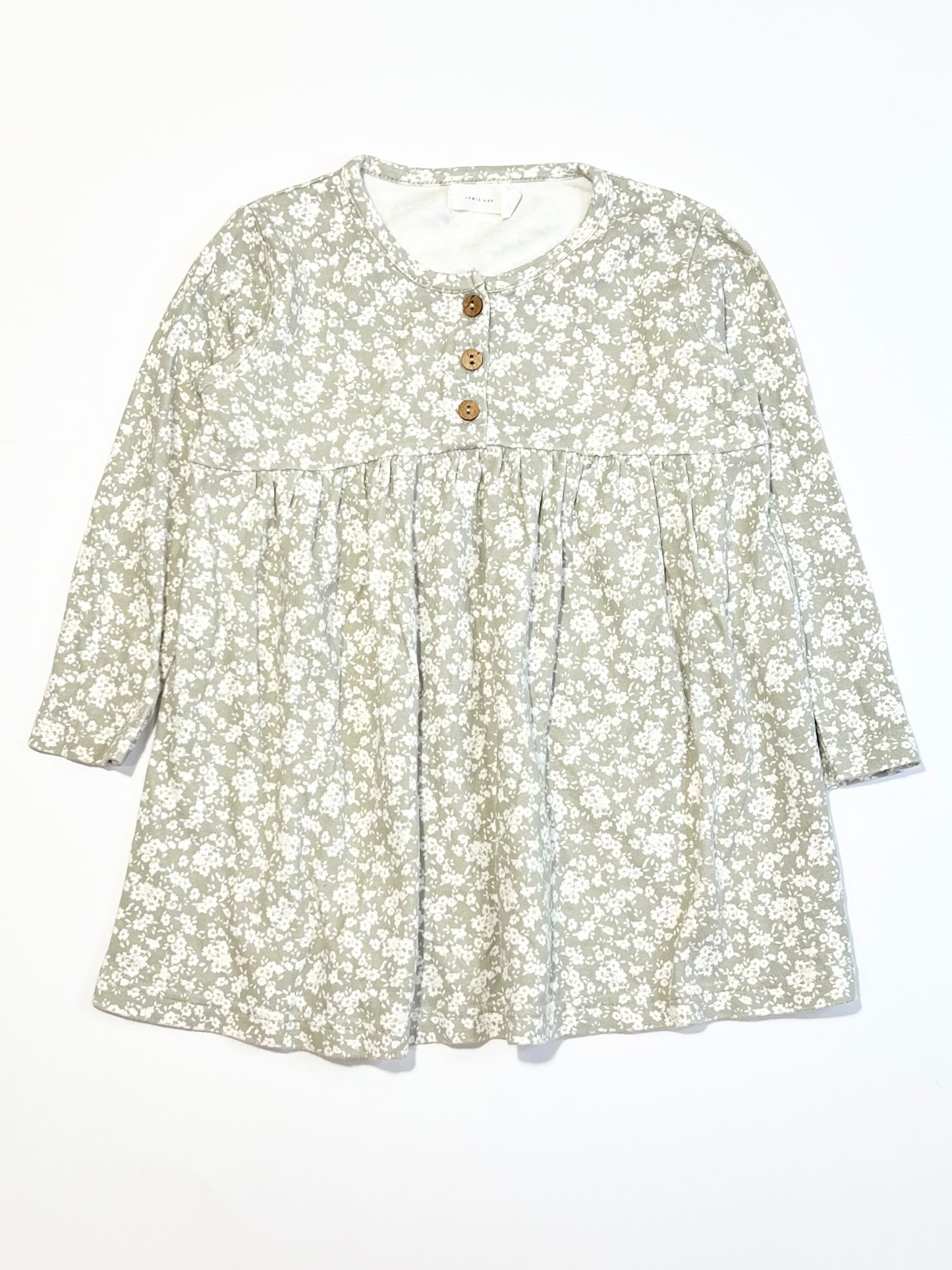 Floral jersey dress - Size 3