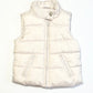 Cream puffer vest - Size 3