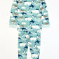 Ribbed animals pyjamas - Size 2-3