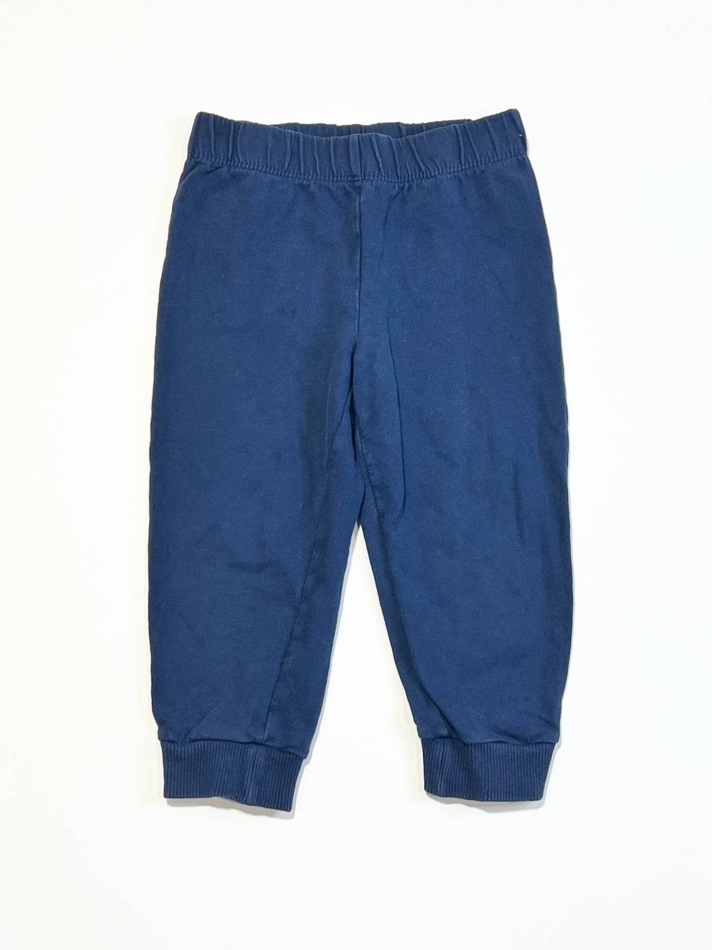 Navy jersey pants - Size 2