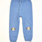Blue knit pants - Size 2