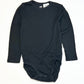 Black ribbed bodysuit - Size 2-3