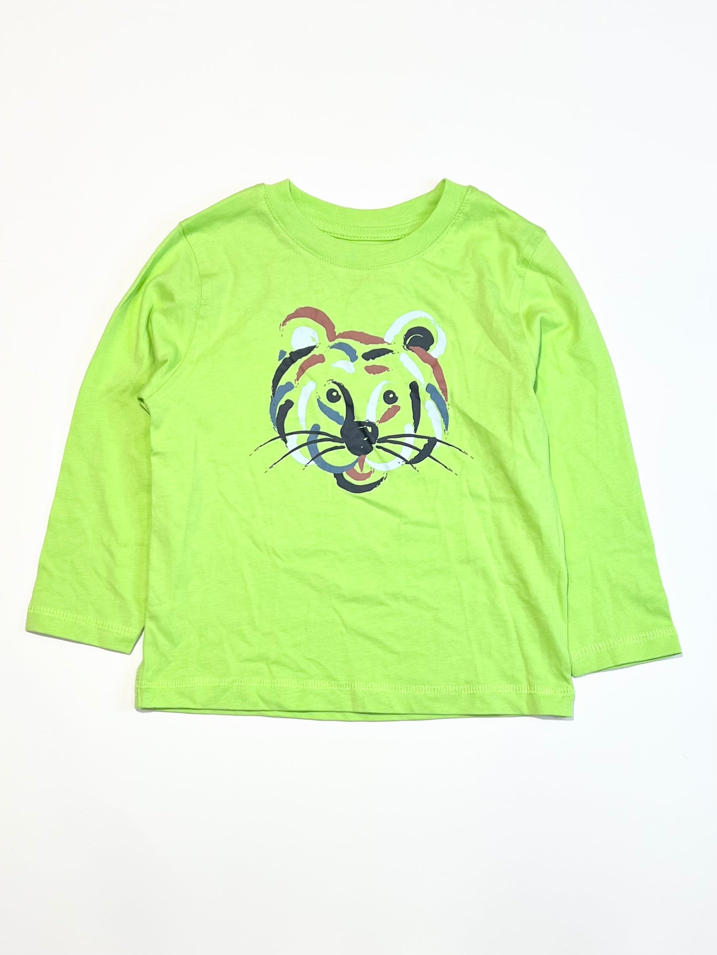 Green tiger top - Size 2