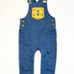 Denim lion overalls - Size 2