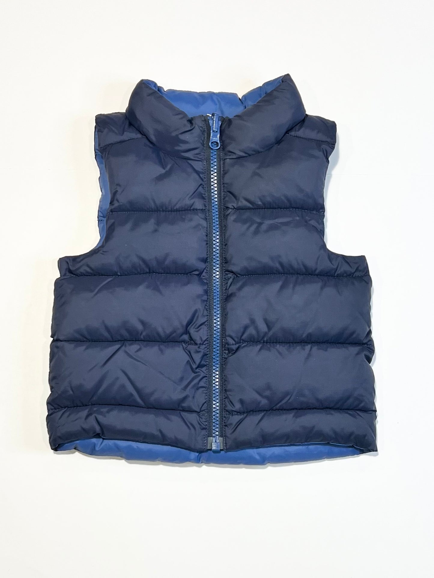 Navy puffer vest - Size 2