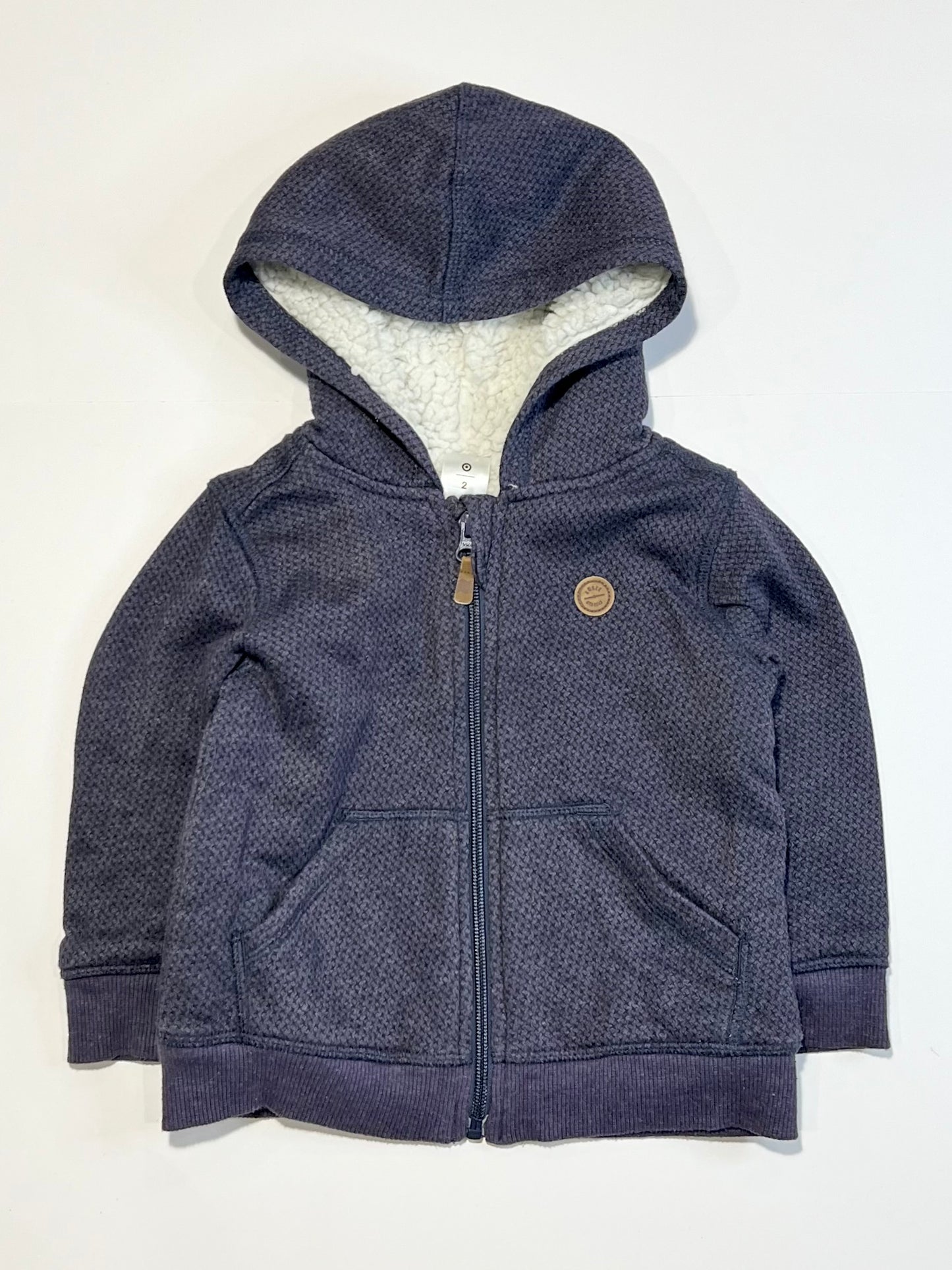 Sherpa zip hoodie - Size 2