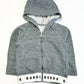 Grey zip hoodie - Size 2