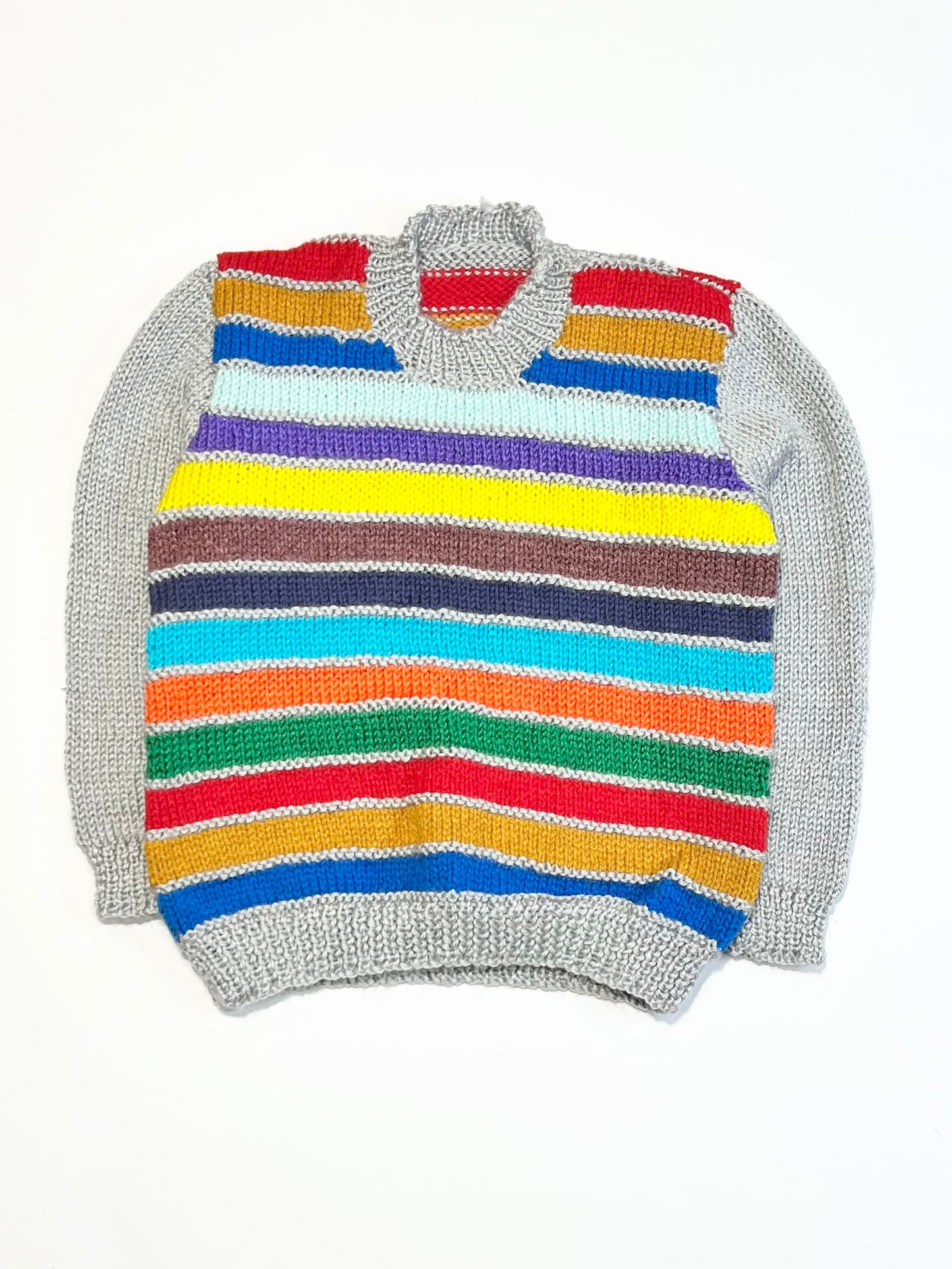 Striped knit jumper - Size 2-3