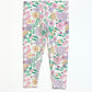 Floral leggings - Size 2