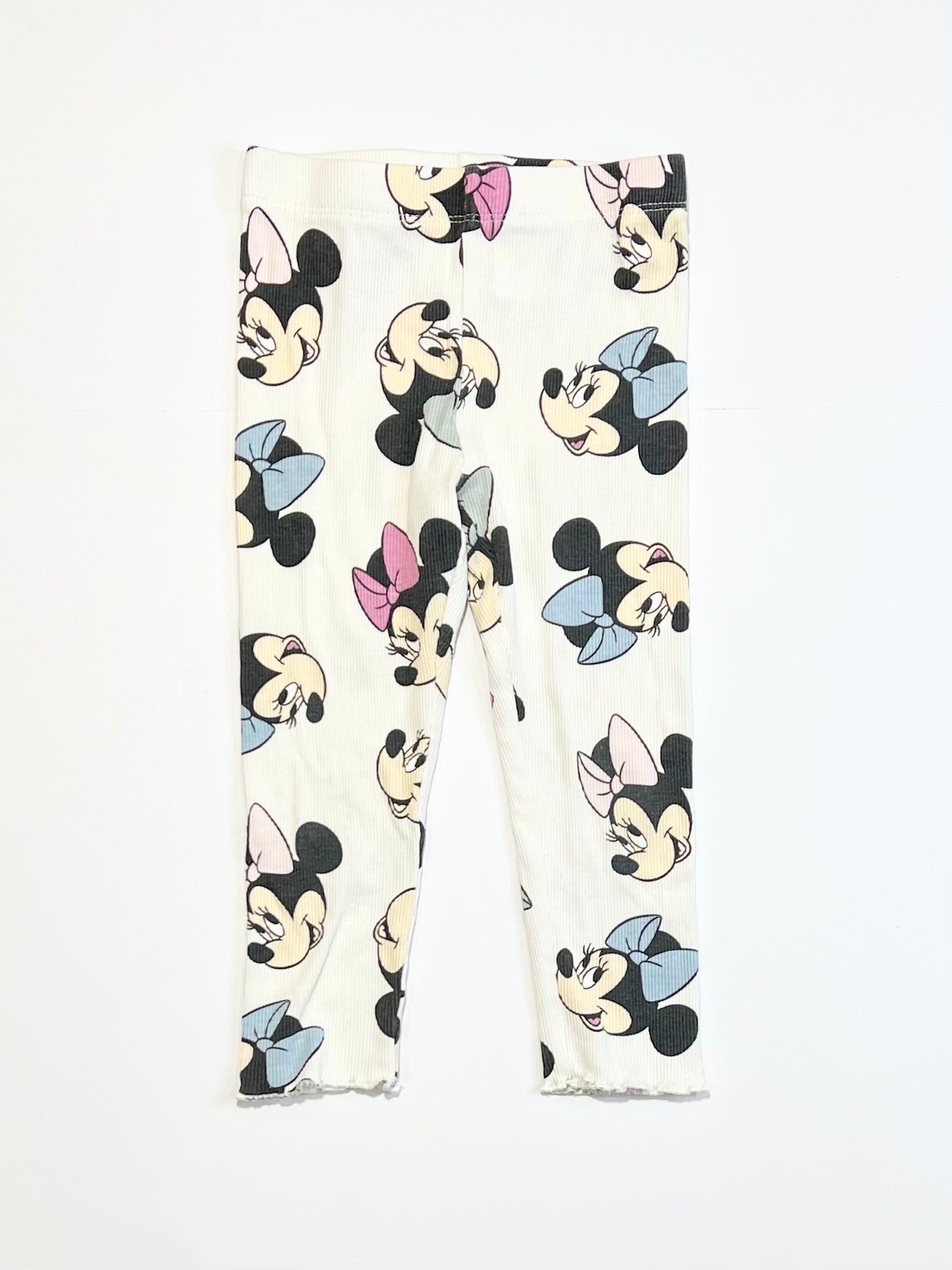 Ribbed Minnie leggings - Size 2