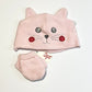 Pink beanie set brand new - Size 3-6 months