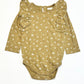 Floral ruffle bodysuit - Size 2