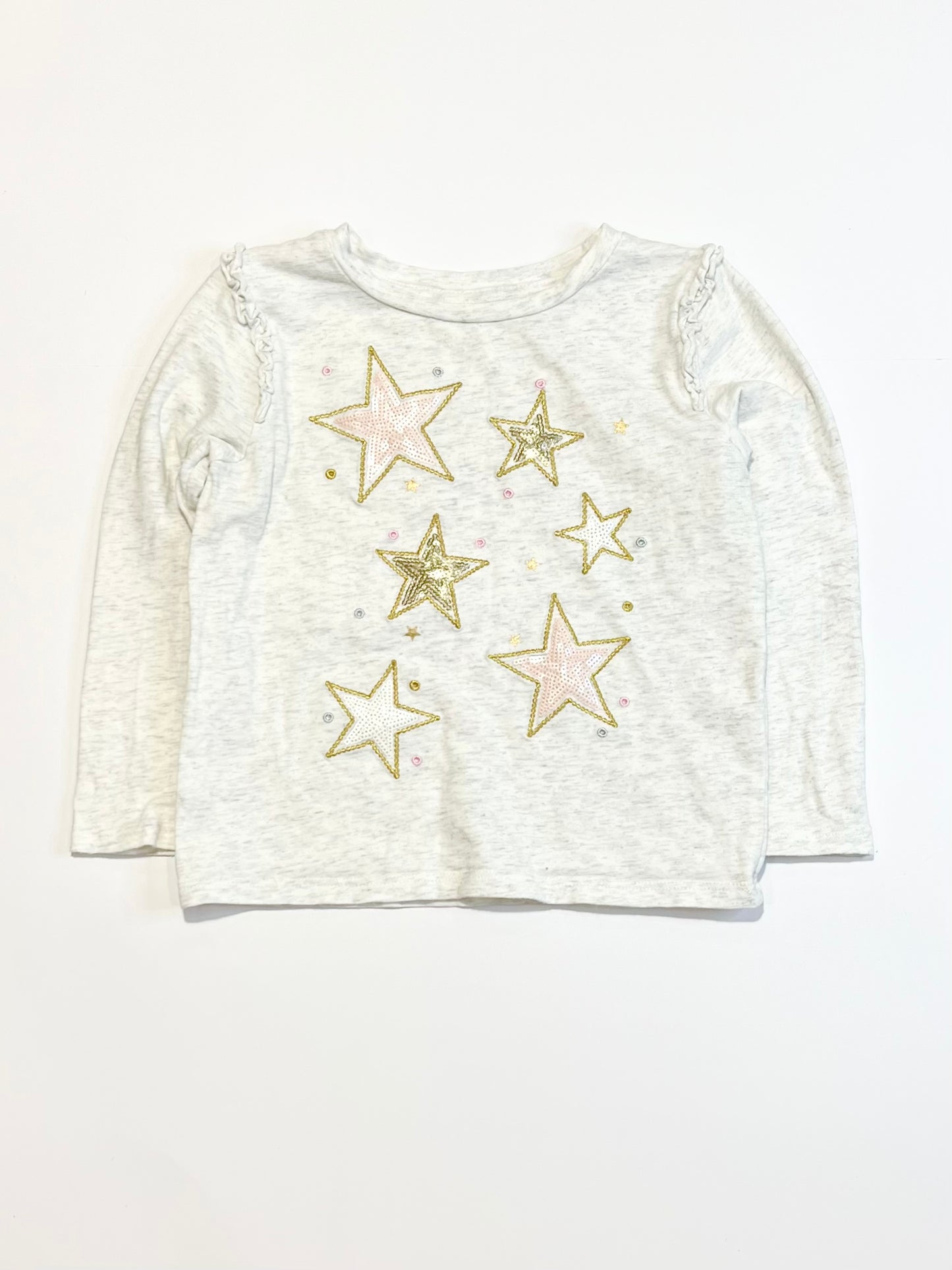 Sequined stars top - Size 2