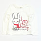 Hoppy little bunny top - Size 2-3