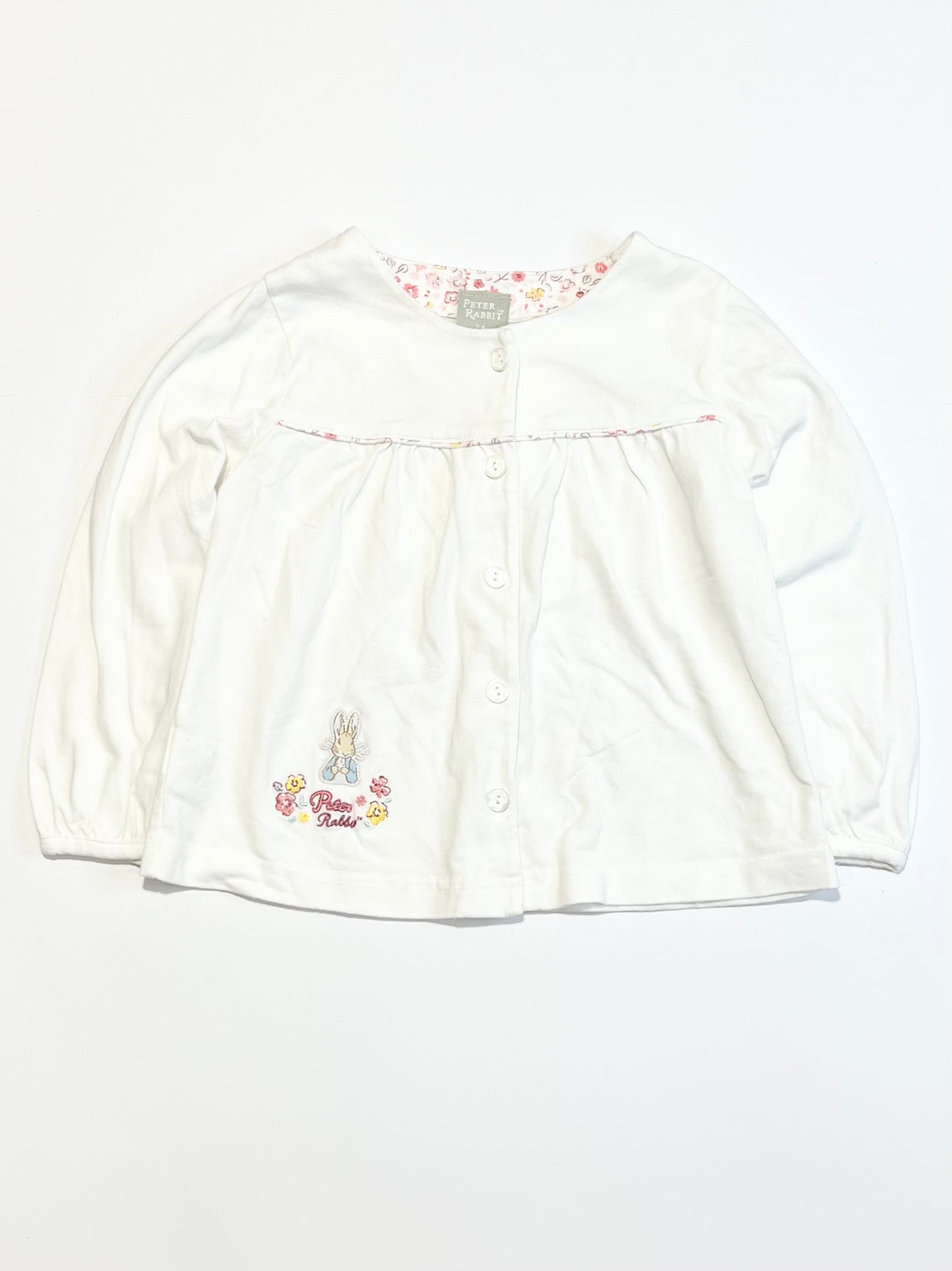 Jersey button blouse - Size 2