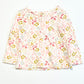 Leafy jersey top - Size 2