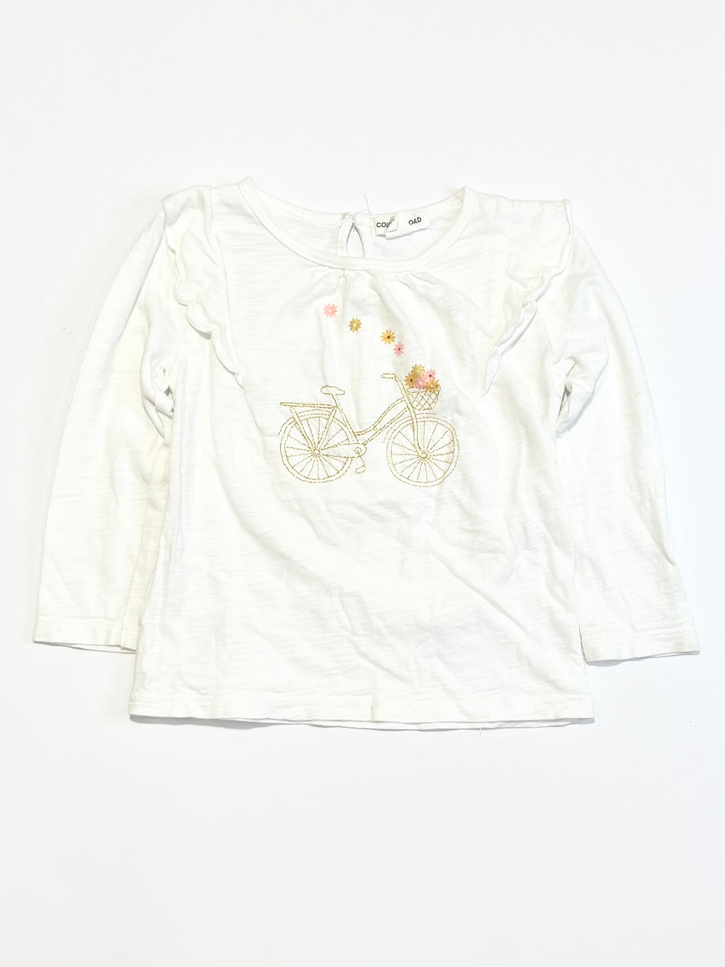 Golden bicycle top - Size 2