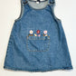 Floral denim dress - Size 2