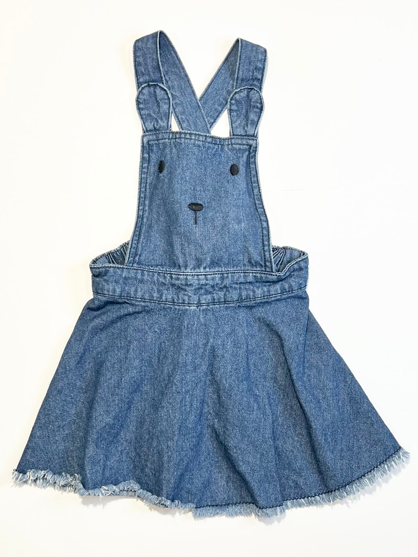 Denim pinafore - Size 2
