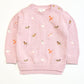 Pink animals jumper - Size 2