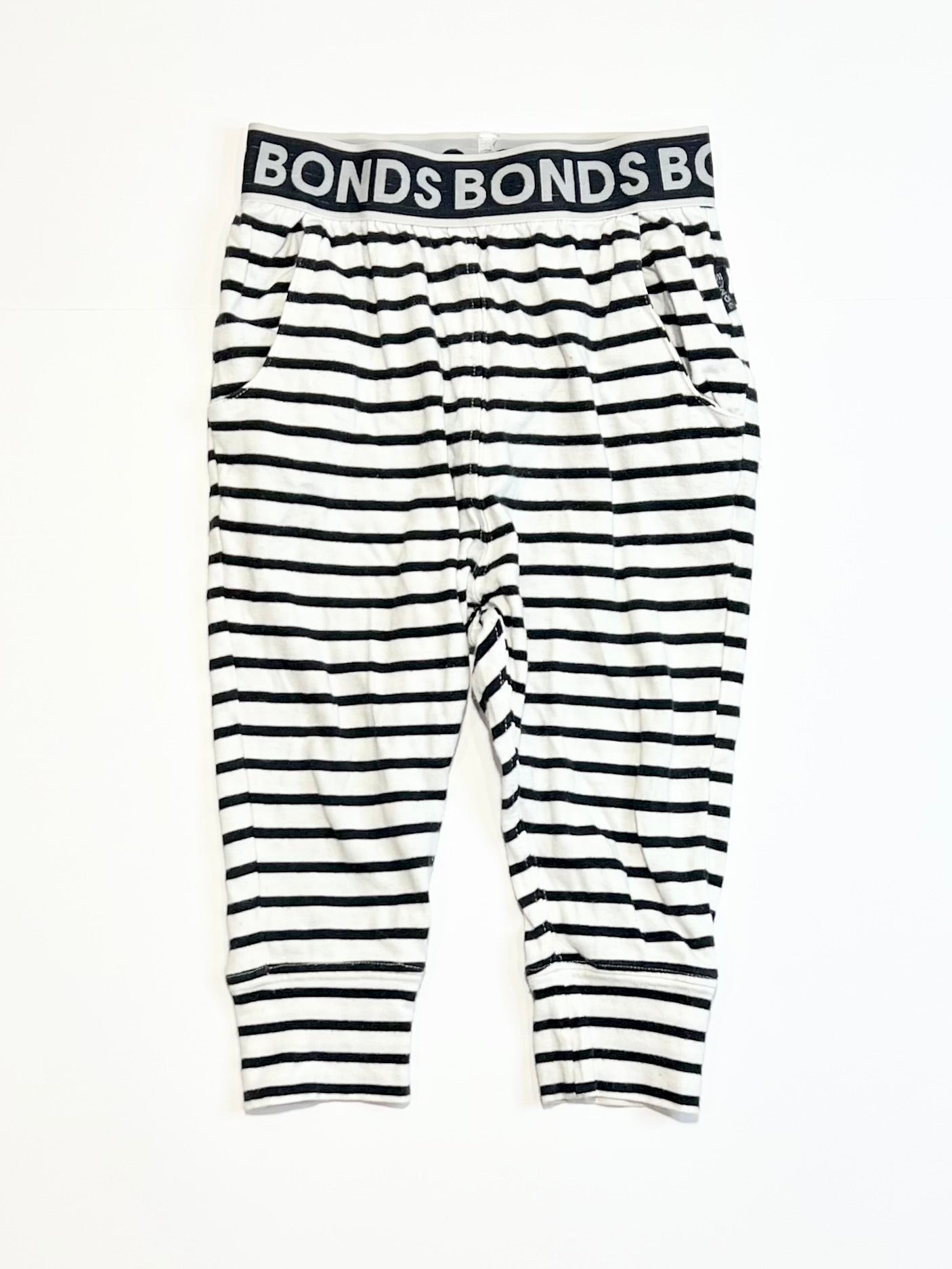 Striped jersey pants - Size 1