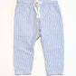 Striped cotton pants - Size 1
