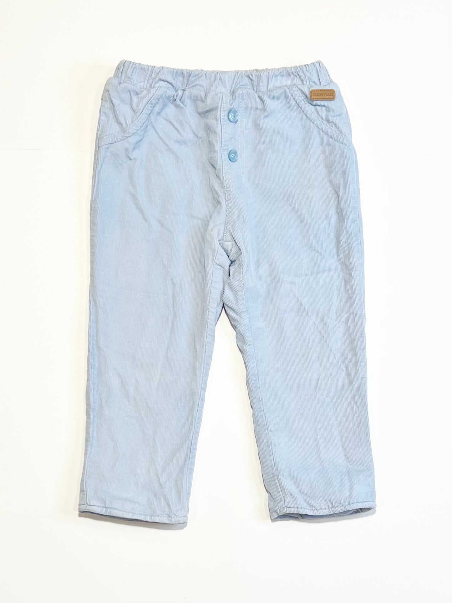 Blue corduroy pants - Size 1